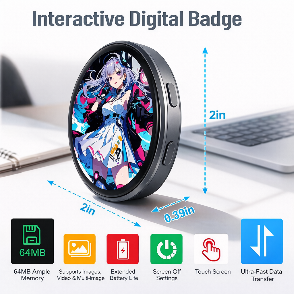 PixelPin™ Digital Smart Pin